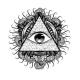 Пирамида с глазом: значение тату, варианты исполнения, эскизы Символ всевидящее око что