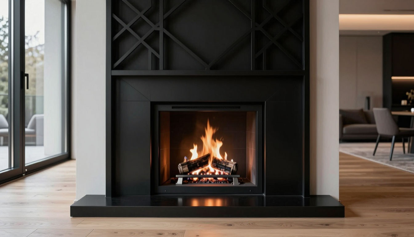 камин современный