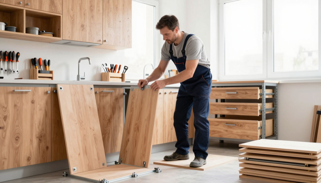 сборка кухни