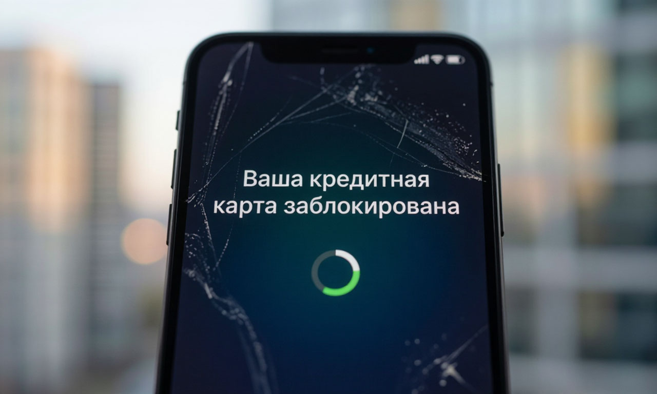 карта заблокироваанна