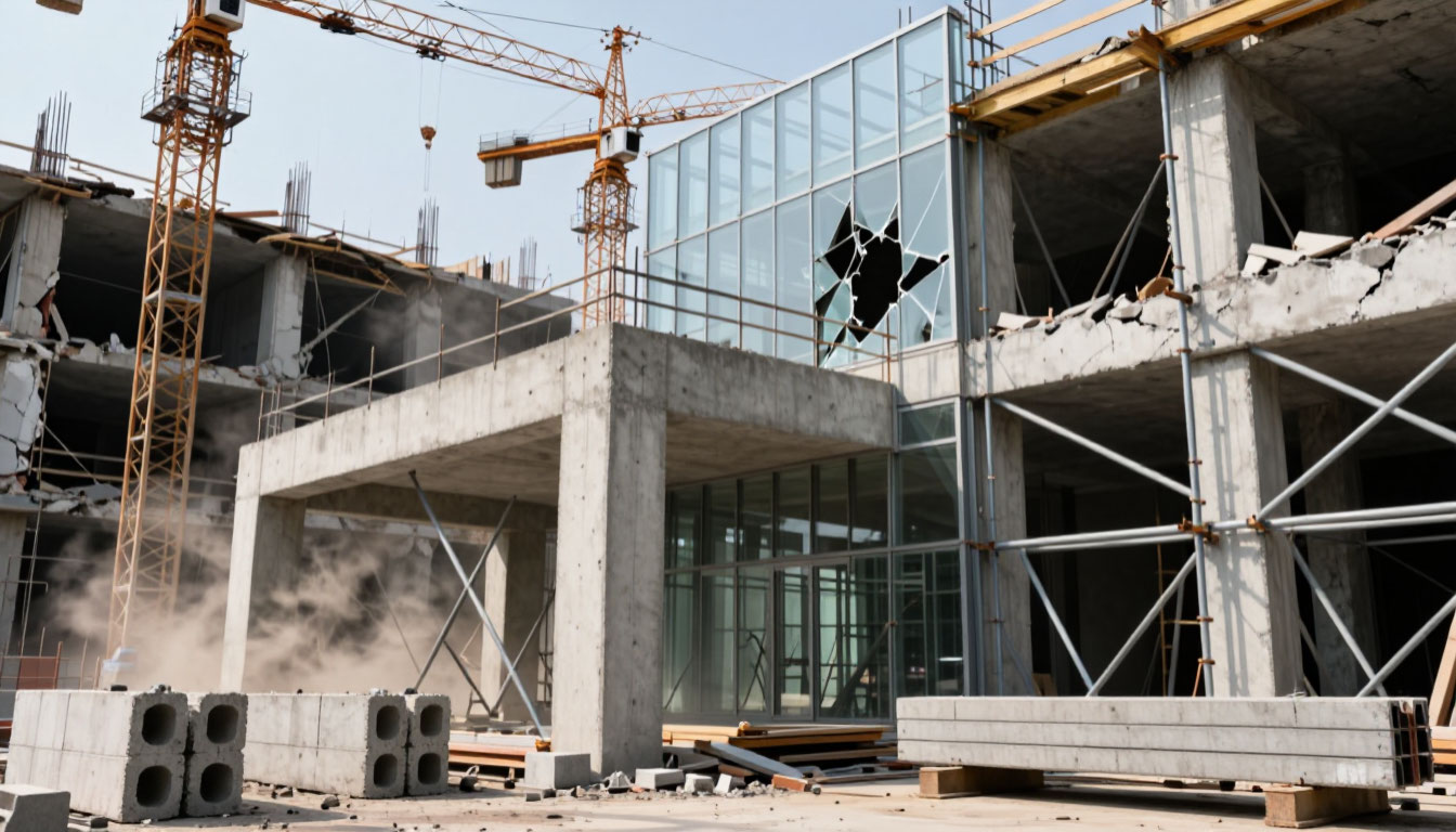 Строительство и реконструкция зданий в Москве