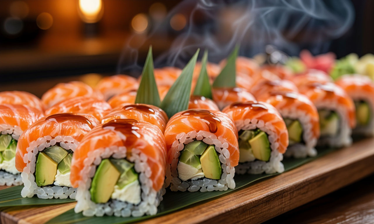 ТОП-10 Самых вкусных роллов